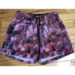 Lululemon Spring Break Away Shorts Sun Dazed Multi Pink Size 4
